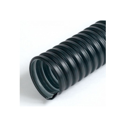 Металлорукав 32мм с протяжкой, ПВХ, черный, Р3-ЦП-НГ-32, Промрукав PR.08323 (в упаковке 25м)