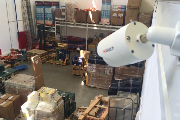 Видеонаблюдение для склада