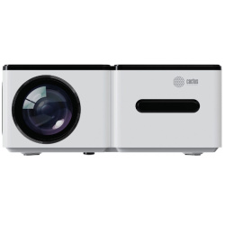 Проектор Cactus CS-PRO.03WT.Full HD белый (LCD, Full HD(1920x1080), 7500 лм, 2300:1, 3хHDMI/AV, Wi-Fi/Bluetooth, колонки 5 Вт, ресурс лампы 30000 ч) 