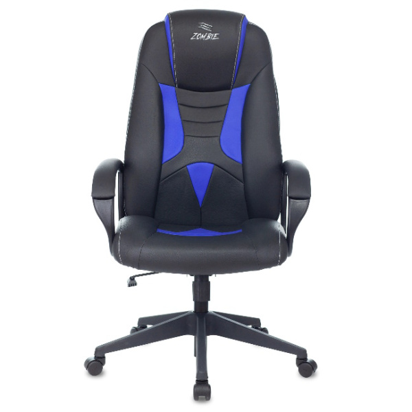 Zombie 8 синий (экокожа, 120кг, крестовина пластик, колесики пластик)