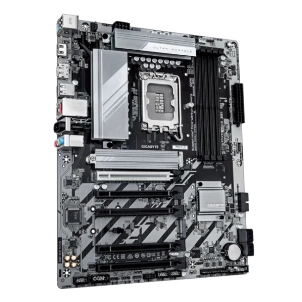 Материнская плата Gigabyte B860 DS3H WIFI6E (LGA 1851, Intel B860, ATX, 4xDDR5 6400 МГц, 4xSATA, 2xM.2, 5хPCI-E x16, HDM/DP, Wi-Fi, Bluetooth)