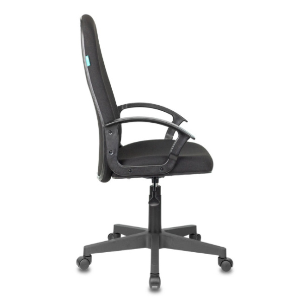 Кресло руководителя Бюрократ CH-808LT черный 3C11 (ткань, 120 кг, крестовина пластик, колесики пластик)