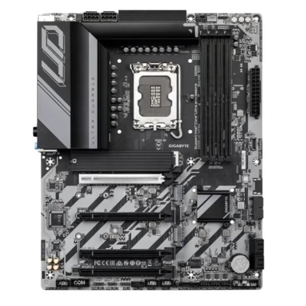 Материнская плата Gigabyte Z890 UD WIFI6E (LGA 1851, Intel Z890, ATX, 4xDDR5 5600 МГц, 4xSATA, 3xM.2, 4хPCI-E x16, DP, Wi-Fi, Bluetooth)